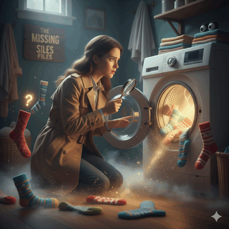 El Expediente X de la colada ¿Dónde van los calcetines que desaparecen?